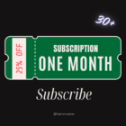 Monthly subscription